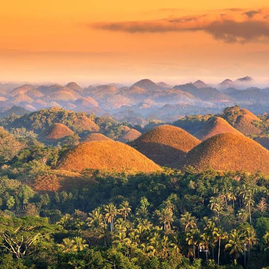 Famous Chocolate Hills
